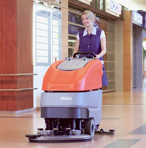 哈高 B90 自動洗地吸干機